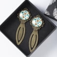 thumbnail image 4 of Daisies Copper-Colored Stainless Steel Lace Bookmarks Set - Gift for Book Lovers and Readers - Includes 2 Book Accessories, 4 of 5