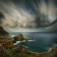 thumbnail image 2 of Browko, Krzysztof 26x26 White Modern Wood Framed Museum Art Print Titled - Fortress..., 2 of 4