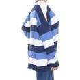 thumbnail image 2 of American Living Womens Striped LS Pullover Sweater, Blue, XX-Large, 2 of 4