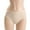 Beige-B, variant on Women's Washable Leak Proof Menstrual Pants, High Waist Underwear with Pure Crotch, Thin Lightweight Urine Resistant Briefs for Light Bladder Leakage, Plus Size X-Large