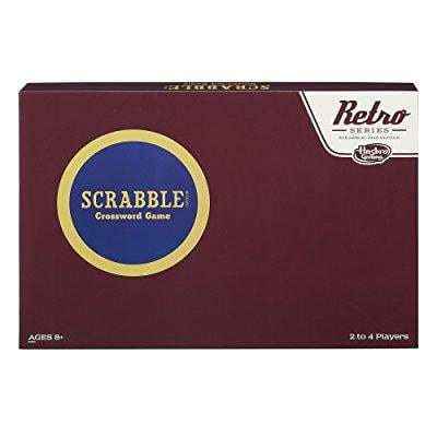 Retro Series Scrabble 1949 Edition Game for Ages 8 and (Best Scrabble Board Game)