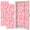 Color 3, variant on Pink 2 Pcs School Locker Magnetic Wallpaper for Girls 12" x 36" Pink Orange Disco Ball Reflective Sparkles Reusable Removable Locker Accessories Back to School Supplies