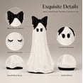 thumbnail image 3 of Texas Large Ghost Tabletop Decoration , Matte White Resin Standing Ghost Tabletop Figurine, Gentle Whimsical Autumn Halloween Indoor Shelf & Mantel Decor, 3 of 7