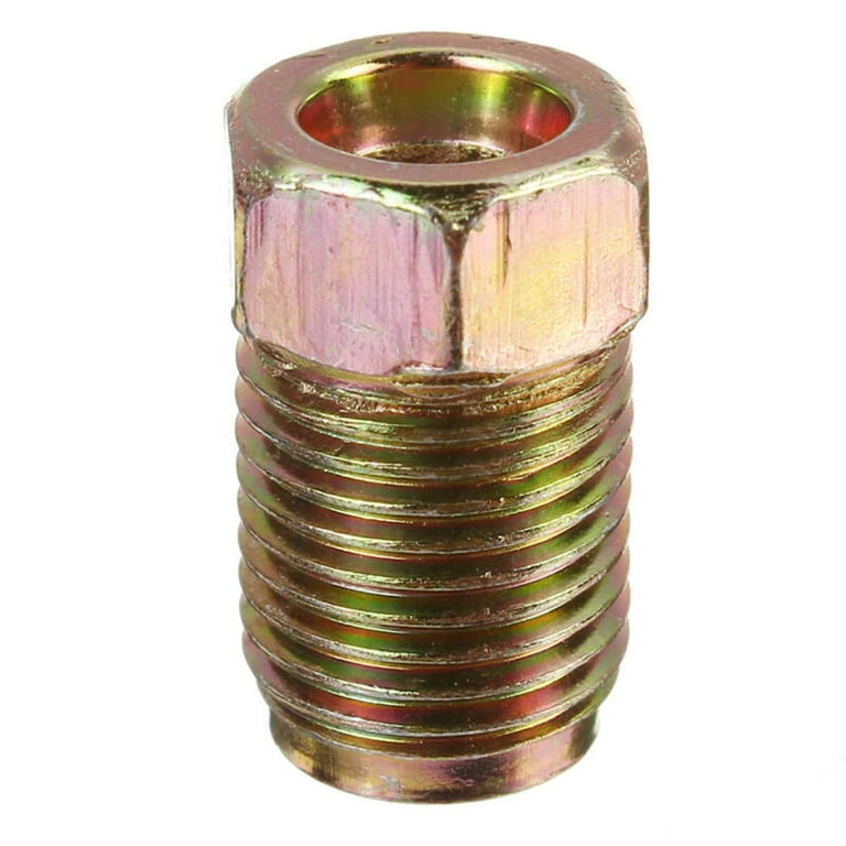 The Stop Shop 3/16" Inverted Flare Brake Line Fitting Kit - Premium USA-Made Hardware For Classic Cars & Custom Builds