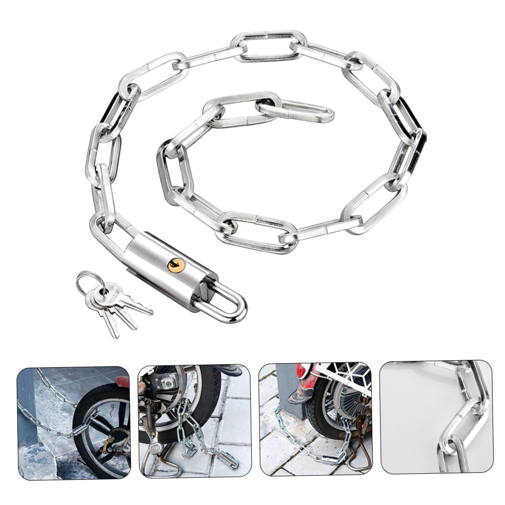 FONDOTIN Bike Safety Lock Manganese Steel Security Protection 1Pack