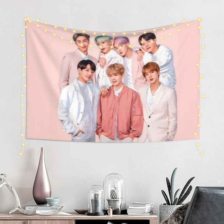 Kpop Bts Tapestry Wall Hanging Home Decoration Wall Blanket