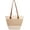 Khaki, variant on Kukuzhu Straw Beach Bag, Summer Woven Tote Bag Shoulder Handbag Straw Purses and Handbags for Women Vacation