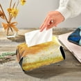 thumbnail image 6 of BZSMCE Leatehr Tissue Holders Cute Autumn Embrace Pattern Tissue box, 6 of 8