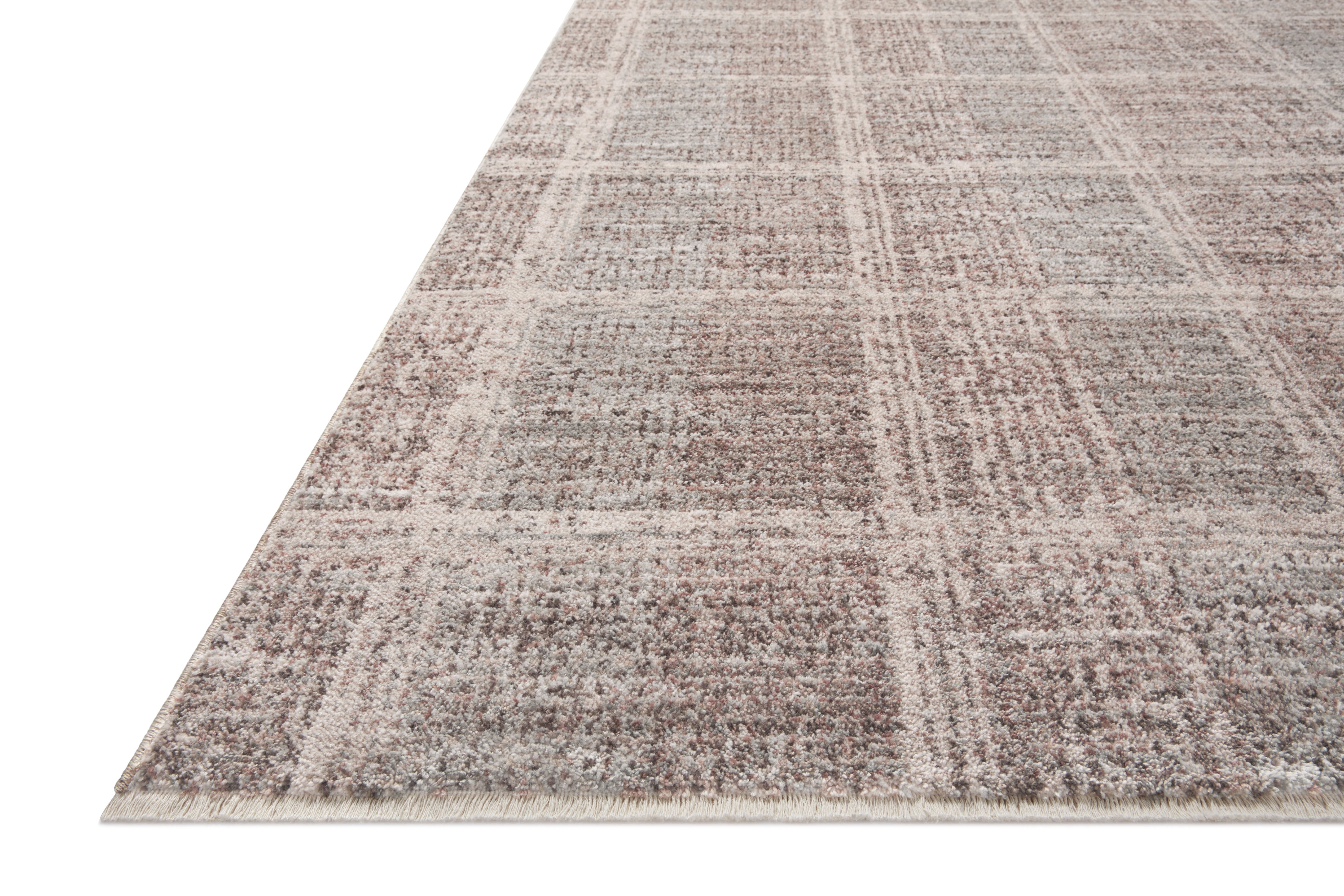 Angela Rose x Loloi Ember Fog / Dove 18" x 18" Sample Rug