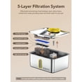 thumbnail image 4 of Fuente de Agua para Perros SIBAYS de Acero Inoxidable de Gran Capacidad 15L, 4 of 8
