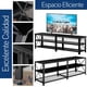 thumbnail image 5 of Mueble para TV Bluelander Estante Organizador de 3 Niveles Negro 60 pulgadas, 5 of 7