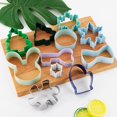 thumbnail image 4 of Cookie Cutter Stainless Steel 11PCS DIY Biscuit Cutter Chocolate Mold for Party, 4 of 10