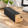 8.5x11 Black Picture Frames Set of 4 Solid Wood for Documents, Diplomas ...