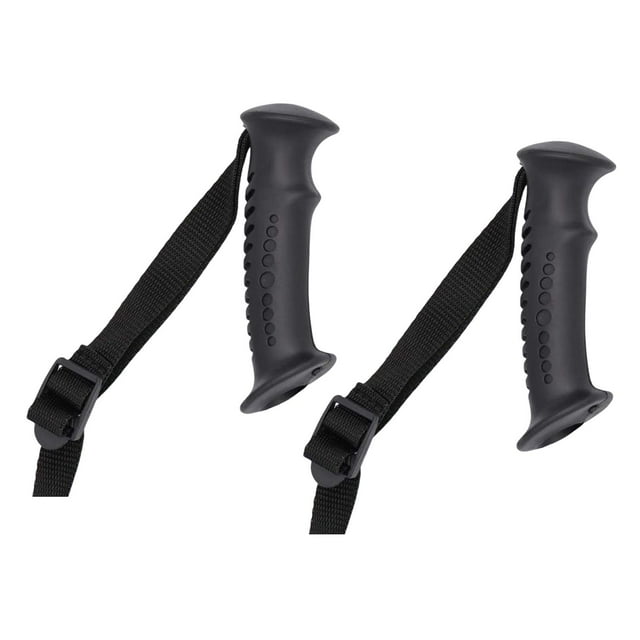 jinwen 2x Embouts de Bâtons de Randonnée Convertisseur Poignée Grip Tête de Canne Pliable