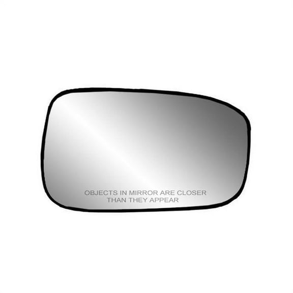 30208 - Fit System Passenger Side Heated Mirror Glass w/ backing plate, Honda Accord Sedan 03-07, 4 1/ 2" x 7 3/ 8" x 7 1/ 2" (Japan & US Built)