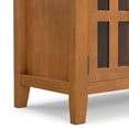 thumbnail image 2 of Simpli Home Artisan 72 inch Wide Solid Wood TV Stand in Honey Brown For TVs up to 80 inches, 2 of 13