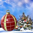 thumbnail image 4 of 60cm Inflatable Christmas Ball with Light Glow Giant Atmosphere Ball Home Garden, 4 of 8