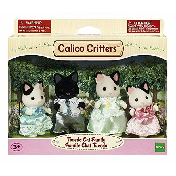 Calico criaturas de tuxedo Calico Critters set de gato Walmart