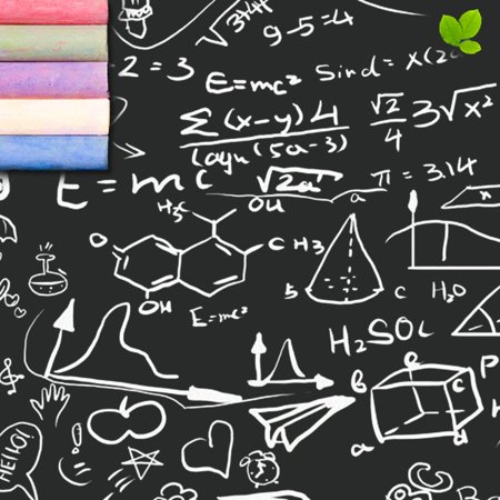 Solid Color Removable Pvc Blackboard Chalk Board Drawing Art Wall
