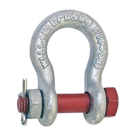 Crosby Shackle,1 in.,17,000 lb. 1019551