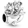 thumbnail image 1 of CHARM PLATA ESTERLINA .925 avion minnie y mickey mousse 453, 1 of 2