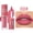 02#Pink Rose, variant on Julystar Matte Liquid Lipstick, Deep Red Waterproof Long Lasting Lip Gloss, Non-Stick Cup High Pigment Velvet Lip Makeup