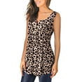 thumbnail image 5 of ONLYSHE Womens Plus Size Casual Tank Tops V Neck Sleeveless Shirt Floral Blouses Tunic Tops, 5 of 5
