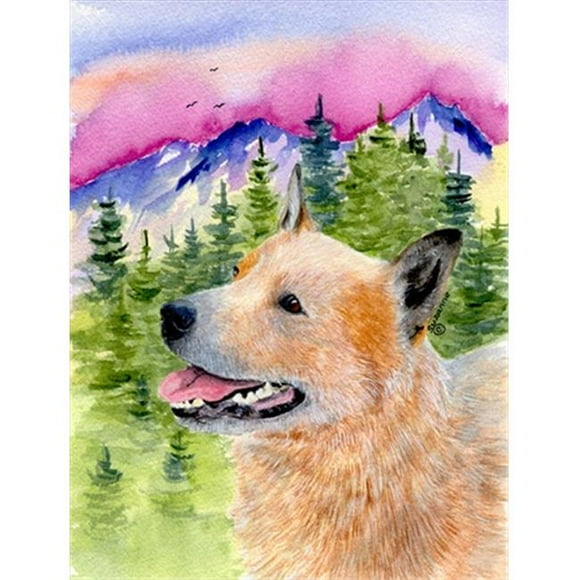 Australian Cattle Dog Flag - Garden Size