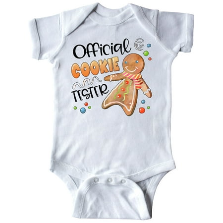 

Inktastic Official Cookie Tester Cute Gingerbread Gift Baby Boy or Baby Girl Bodysuit