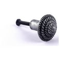 thumbnail image 3 of Renovators Supply Iron Kitchen Cabinet Knob Pull Round Fibonacci style Pewter Finish Decorative Metal Knobs for Kitchen Cabinet or Drawer Pull Handle w/Screws, 3 of 7