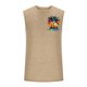 thumbnail image 3 of Camiseta Deportiva Suelta sin Mangas de Cuello Redondo de la Moda Casual de los Hombres para la Primavera Y el Verano, 3 of 5