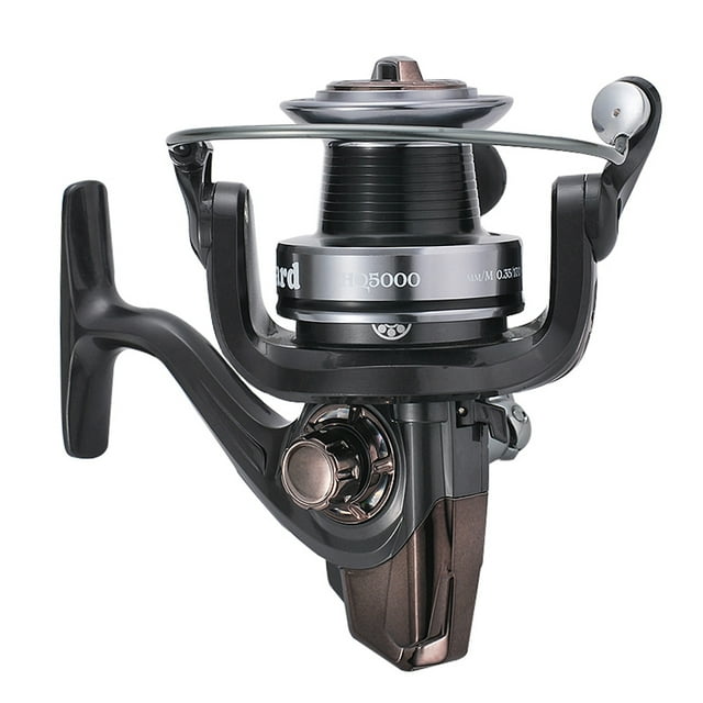 lizard Q5000 Moulinet Spinning - 13+1 Roulements à Billes, Bobine en Aluminium CNC, Poignée Interchangeable, Frein Anti-Reverse, Équipement de Pêche Durable