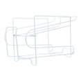 thumbnail image 2 of Estante de hierro para cocina, organizador portátil para latas de refrescos, cerveza, cerveza, refrigerador (blanco), 2 of 5