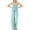 Mint Green, variant on Cqxid525 Summer clearance sale! Women's Casual Loose Overalls Jumpsuits Sleeveless Wide Leg Long Pant Rompers with Pockets