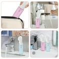 thumbnail image 2 of 2 Pcs Foam Pump Bottle Transparent Mini Shower Gel Travel Brush Empty Mousse The Pet, 2 of 6