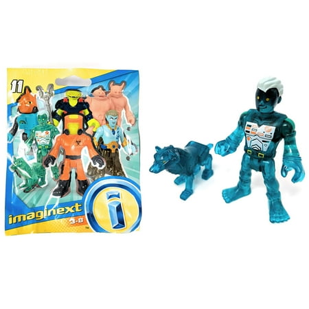 Fisher Price Imaginext - Series 11 Minifigures - Transparent CYBER-MAN with Dog (2.5 inch)