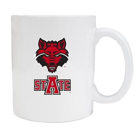 

Arkansas State White Ceramic Coffee Mug 2-Pack