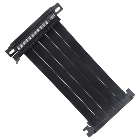 PCIe 4.0 x16 Riser Cable Graphics Cards PC Case PCI-E4.0 Double Reverse Cable