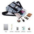 thumbnail image 5 of CHAOYUNYI Women’s Backpack Bag Medium Size with Trolley Sleeve, Adjustable Strap/ Top Handle, Water Resistant Travel Daypack, Elephant, 5 of 7