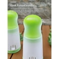 thumbnail image 6 of Manual Herb Grinder & Spice Mill, Stainless Steel Parsley Shredder & Vegetable Chopper, Handheld Herb Grinder for Fresh Cilantro, Mint, Basil and Garlic, Dishwasher Safe Kitchen Gadget, 6 of 9
