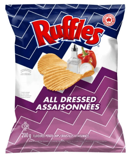 white christmas dresses Ruffles - Chips - All Dressed main image 0