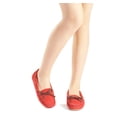 thumbnail image 5 of Dream Pairs Women's Fashion Comfort Moccasin Faux Fur Suede Slippers Slip On Comfort Slippers Shoes Shozie-01 Red Size 11, 5 of 6