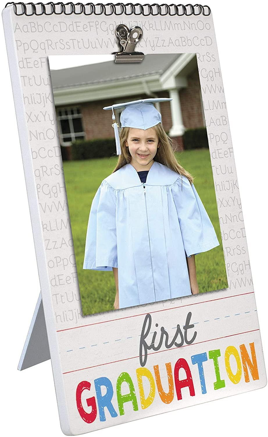 Malden Graduation Picture Frame, Clip Display 4X6, Vertical, First