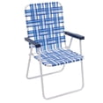 thumbnail image 1 of Chaise à sangles tressées pliable classique, 1 of 6