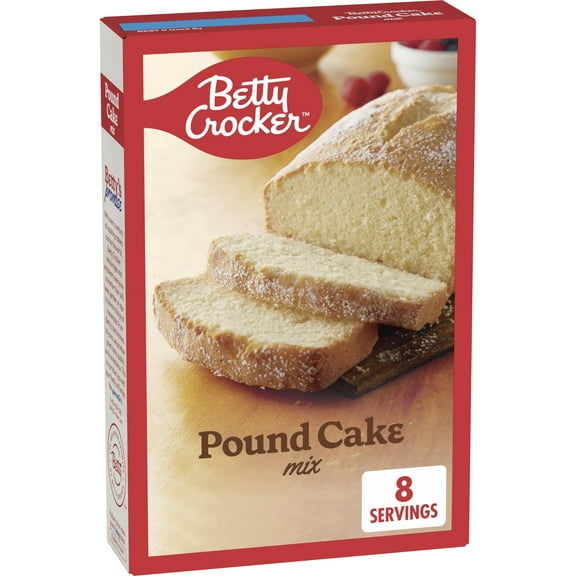 Betty Crocker Pound Cake Mix 16 oz - Pack of 2