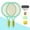 C, variant on KYAIGUO Kids Outdoor Badminton Racket Toys Baby Casual Tennis Sports Toy Set Toddler Exercise Badminton Toy Set for Boys Girls
