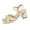 Green, variant on Bkhluea Women Polka Dot Knotted Ankle Strap Block Heel Sandals Adjustable Buckle Footwear For Party Casual Outdoor Daily Summer
