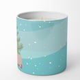 thumbnail image 5 of Carolines Treasures BB9304CDL 3.75 x 3.25 in. Unisex Welsh Pig Christmas 10 oz Decorative Soy Candle, Teal, 5 of 5