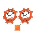 thumbnail image 2 of Antideslizante 8 puntas Snow Grips Ice Tongs Ice Cleats Steps para mujeres, hombres, , botas de invierno Zulema Botas Crampones, 2 of 8
