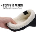thumbnail image 4 of KAQ Classic Fur Lined Clogs Waterproof Winter Fuzzy Slippers for Women Men Indoor and Outdoor, 4 of 13